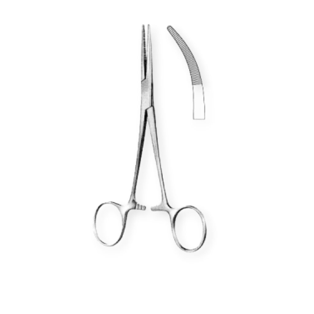 Pinza Fpcs Kelly Hemostática  Curva