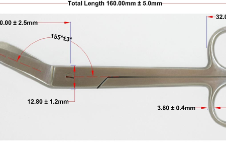 Tijera Lister 16 cm