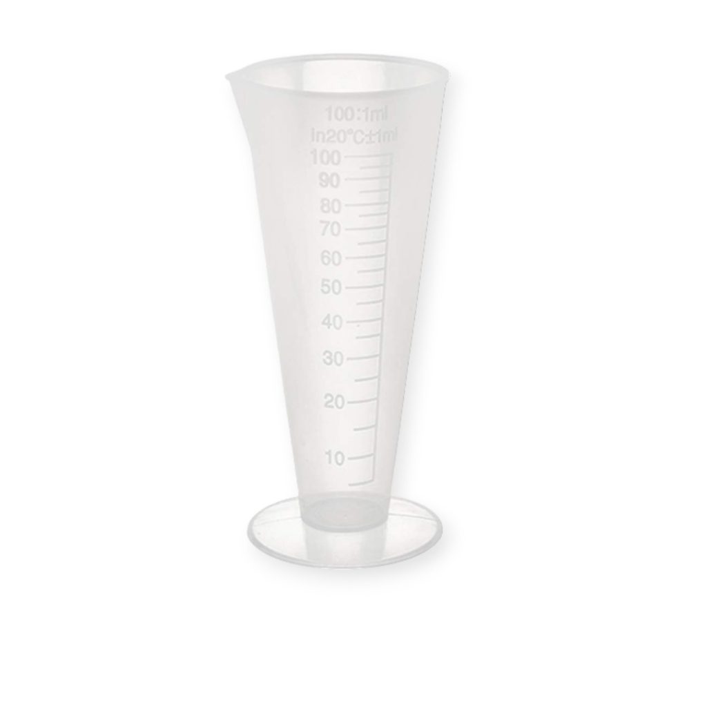 Copa Conica milimetrada 100 ml